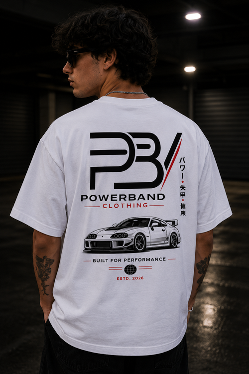 Premium Tokyo Redline Design tee - white